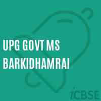 Upg Govt Ms Barkidhamrai Middle School Logo