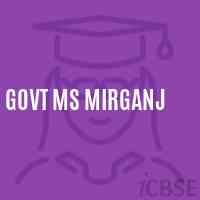 Govt Ms Mirganj Middle School Logo