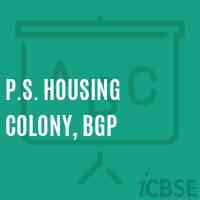 P.S. Housing Colony, Bgp Primary School Logo