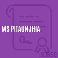 Ms Pitaunjhia Middle School Logo
