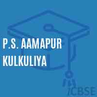 P.S. Aamapur Kulkuliya Primary School Logo