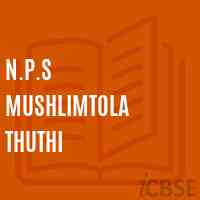 N.P.S Mushlimtola Thuthi Primary School Logo