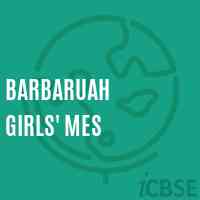 Barbaruah Girls' Mes Middle School Logo