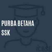 Purba Betaha Ssk Primary School Logo