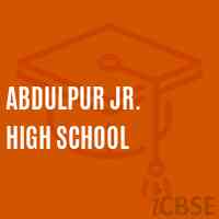 Abdulpur Jr. High School Logo