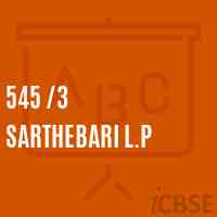 545 /3 Sarthebari L.P Primary School Logo