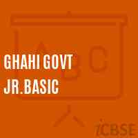 Ghahi Govt Jr.Basic Primary School Logo