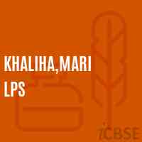 Khaliha,Mari Lps Primary School Logo