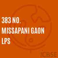 383 No. Missapani Gaon Lps Primary School Logo