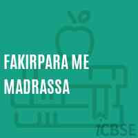 Fakirpara Me Madrassa Middle School Logo