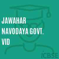 Jawahar Navodaya Govt. Vid High School Logo