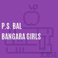 P.S. Bal Bangara Girls Primary School Logo