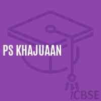 Ps Khajuaan Primary School Logo