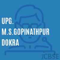 Upg. M.S.Gopinathpur Dokra Middle School Logo
