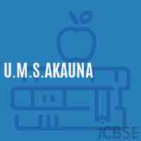 U.M.S.Akauna Middle School Logo
