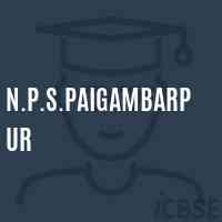 N.P.S.Paigambarpur Primary School Logo
