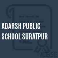 Adarsh Public School Suratpur Logo