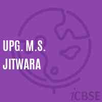 Upg. M.S. Jitwara Middle School Logo
