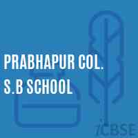 Prabhapur Col. S.B School Logo