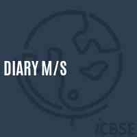 Diary M/s School Logo