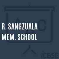 R. Sangzuala Mem. School Logo
