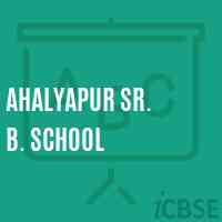 Ahalyapur Sr. B. School Logo