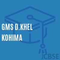 Gms D.Khel Kohima School Logo