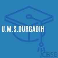 U.M.S.Durgadih Middle School Logo