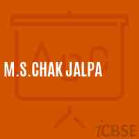 M.S.Chak Jalpa Middle School Logo