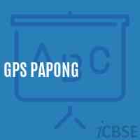 Gps Papong Primary School Logo
