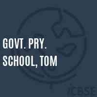 Govt. Pry. School, Tom Logo