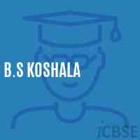 B.S Koshala Middle School Logo
