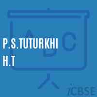 P.S.Tuturkhi H.T Primary School Logo