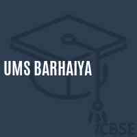 Ums Barhaiya Middle School Logo