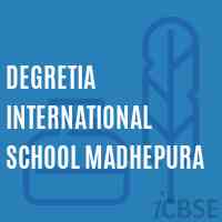 Degretia International School Madhepura Logo