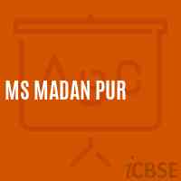 Ms Madan Pur Middle School Logo
