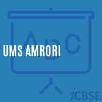 Ums Amrori Middle School Logo