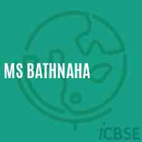 Ms Bathnaha Middle School Logo