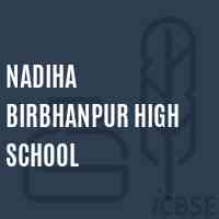 Nadiha Birbhanpur High School Logo