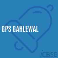 Gps Gahlewal Primary School Logo