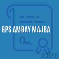 Gps Ambay Majra Primary School Logo