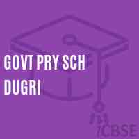 Govt Pry Sch Dugri Primary School Logo