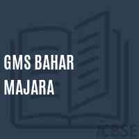 Gms Bahar Majara Middle School Logo