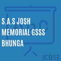 S.A.S Josh Memorial Gsss Bhunga High School Logo