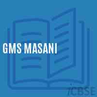 Gms Masani Middle School Logo