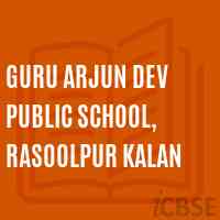 Guru Arjun Dev Public School, Rasoolpur Kalan Logo