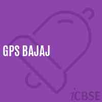 Gps Bajaj Primary School Logo
