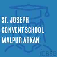 St. Joseph Convent School Malpur Arkan Logo