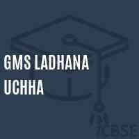 Gms Ladhana Uchha Middle School Logo