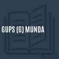 Gups (G) Munda Middle School Logo